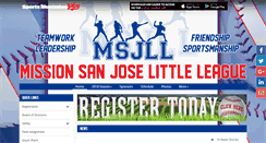 Desktop Screenshot of msjll.com